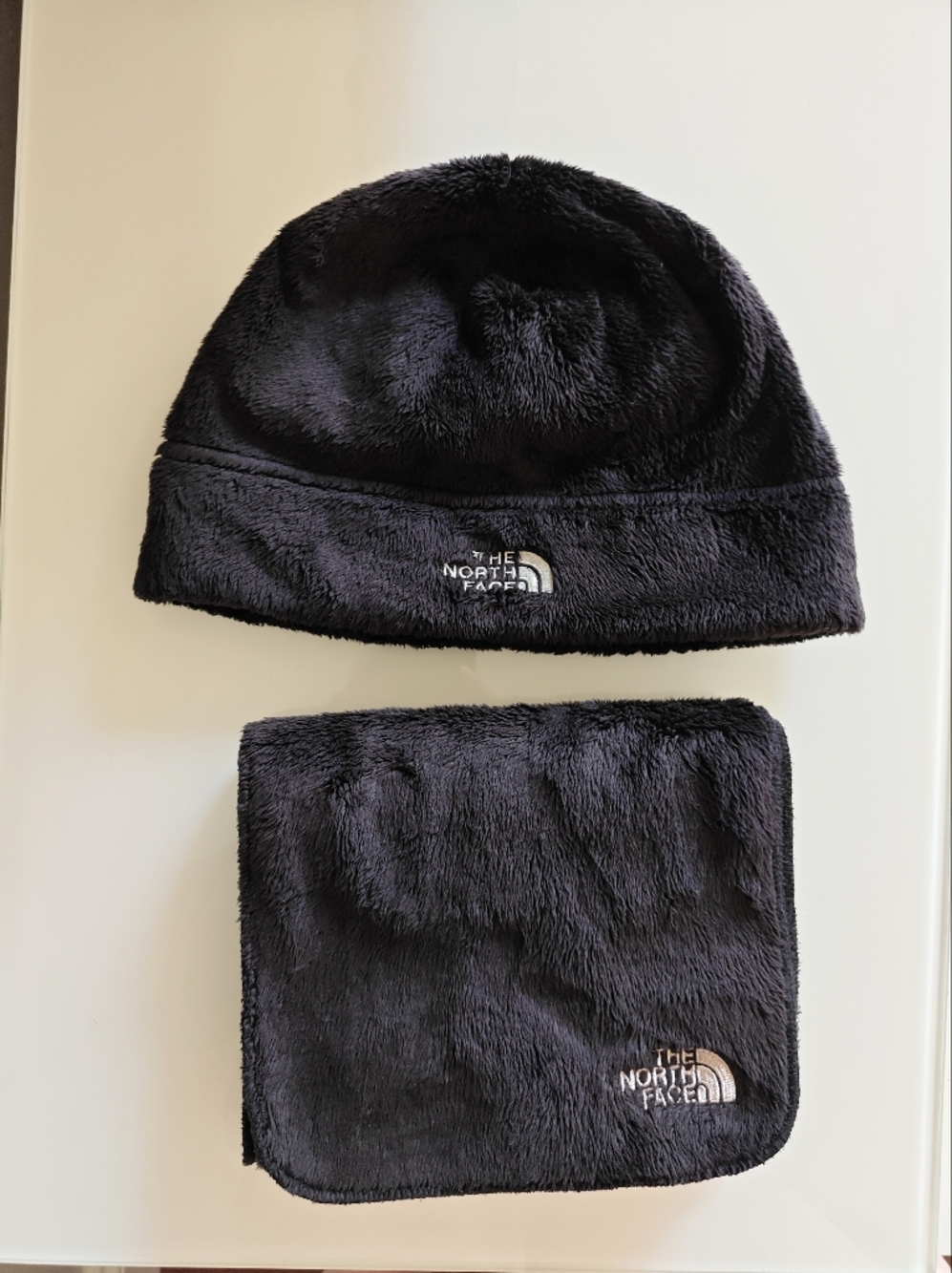 NORTH FACE BEANIE & SCARF SET